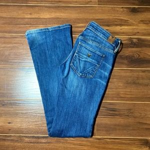 Guess Ultra Low Boot Cut Denim Jeans